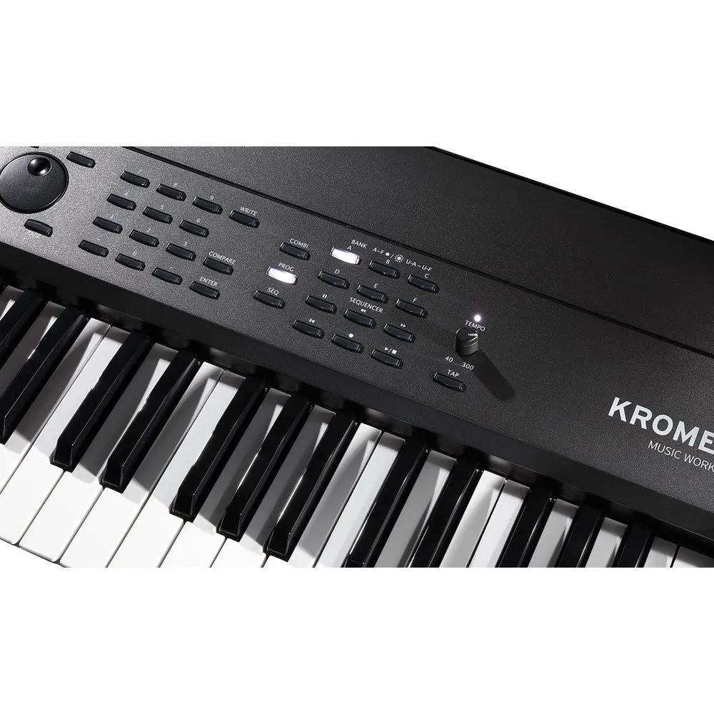 Korg Krome EX 61-Key Synthesizer Music Workstation