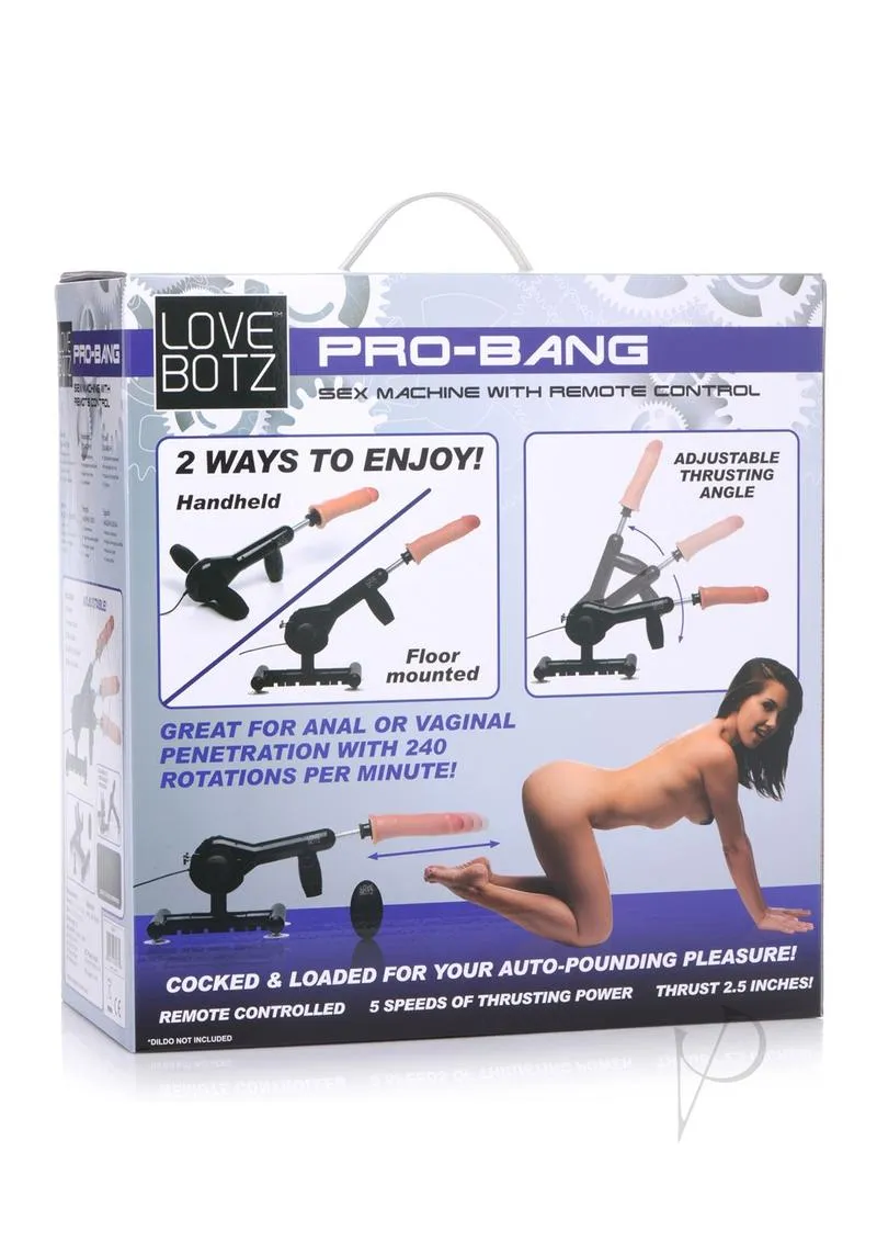 Lb Pro Bang Sex Machine W.remote