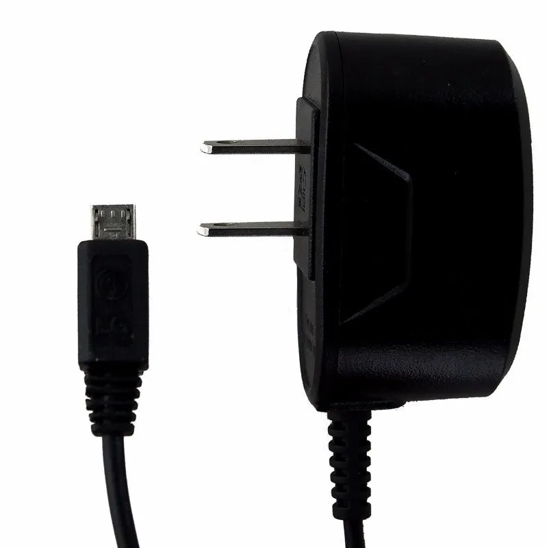 LG (4.8V/0.4A) Micro-USB Wall Charger Travel Adapter - Black (STA-U35)