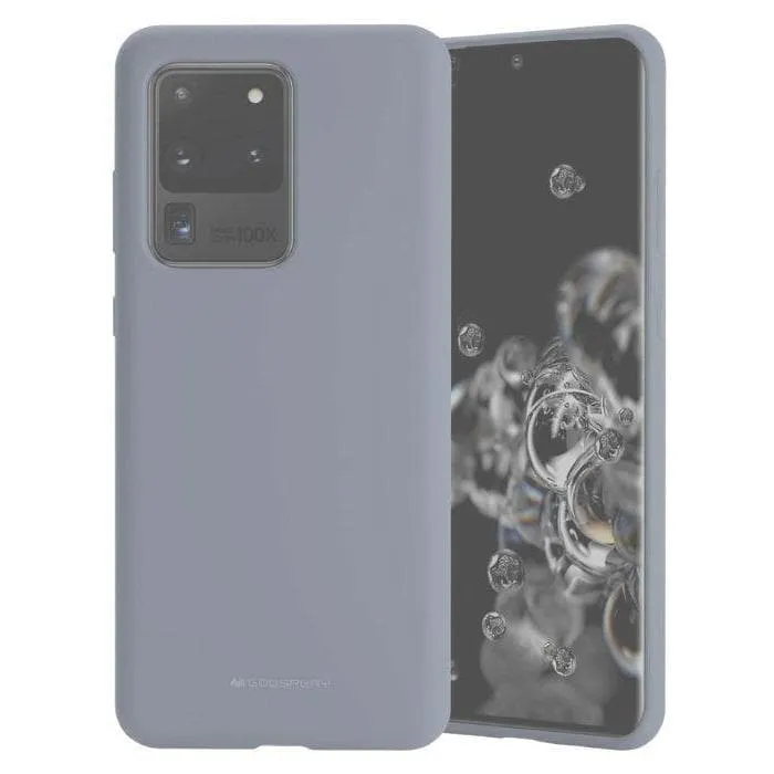 Mercury Silicone Case for Samsung Galaxy S20 Ultra - Lavender Gray