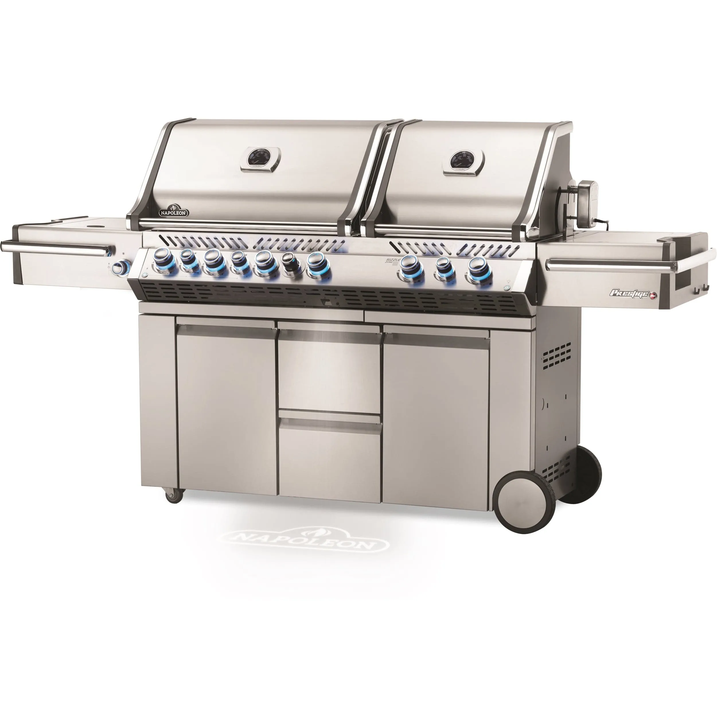 Napoleon | Prestige PRO 825 RSBI With Power Side Burner, Infrared Rear & Bottom Burners