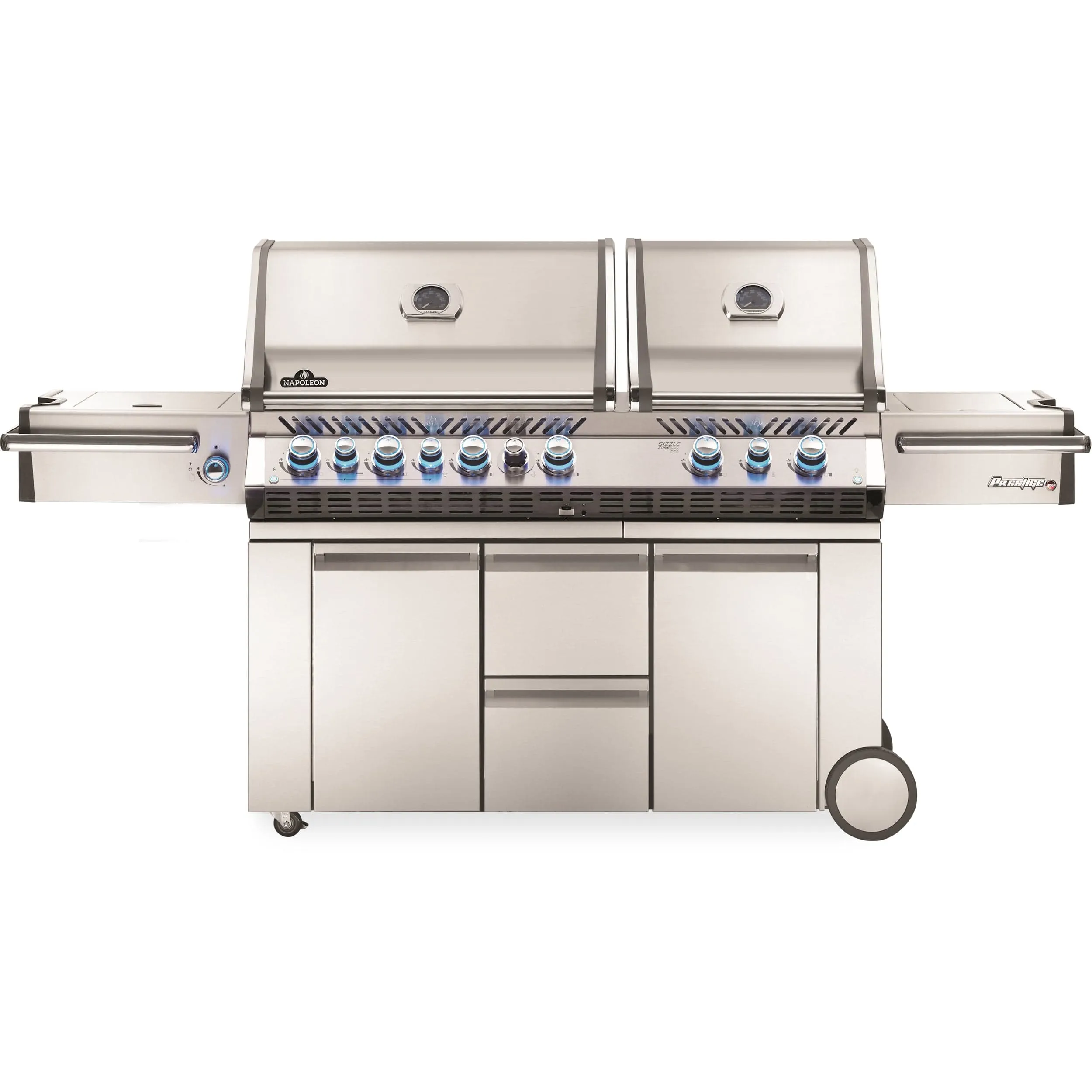 Napoleon | Prestige PRO 825 RSBI With Power Side Burner, Infrared Rear & Bottom Burners