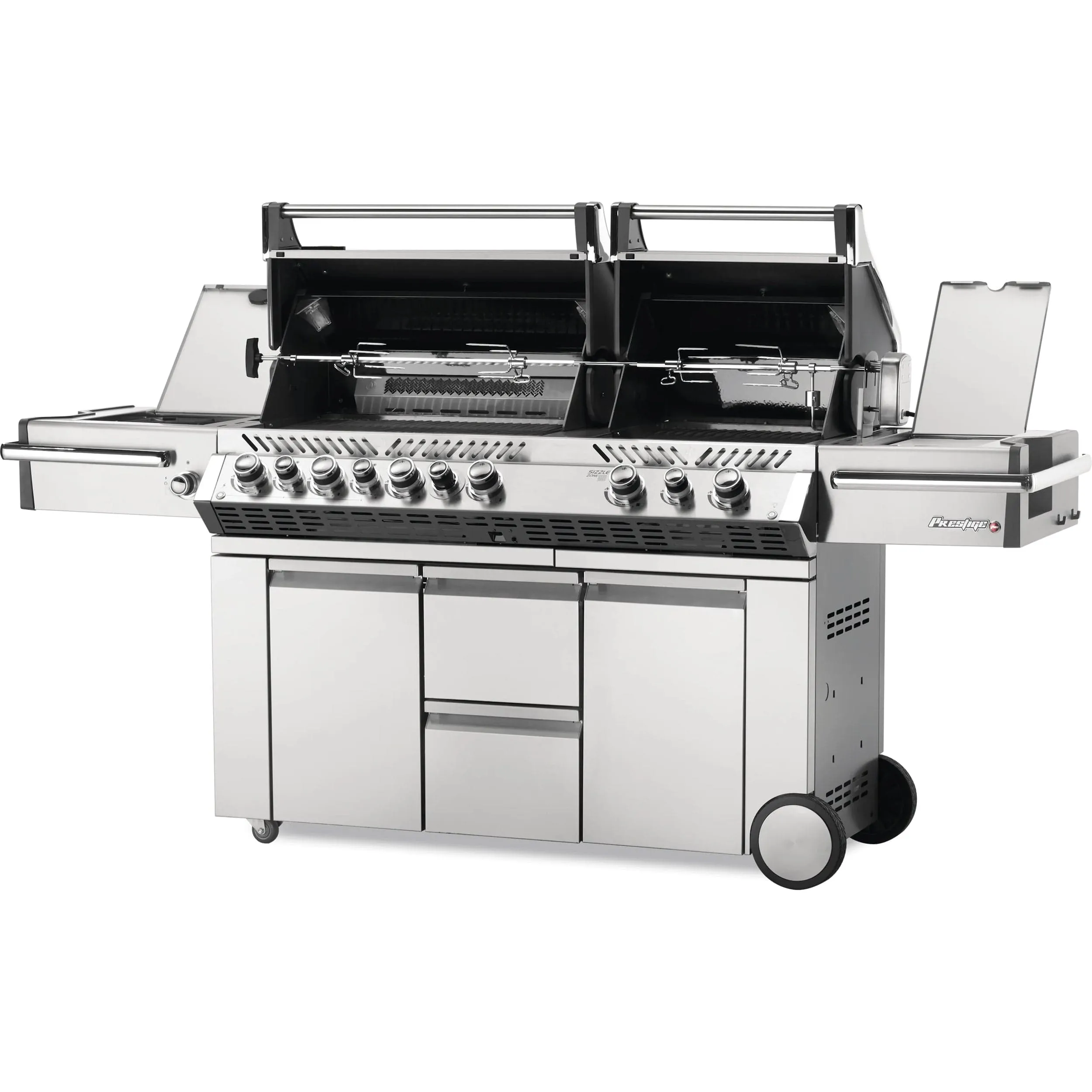 Napoleon | Prestige PRO 825 RSBI With Power Side Burner, Infrared Rear & Bottom Burners