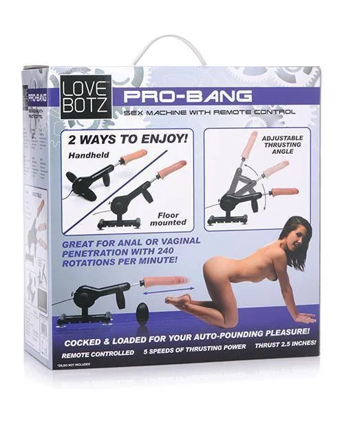 No Eta Lovebotz Pro-bang Sex Machine W-remote Control