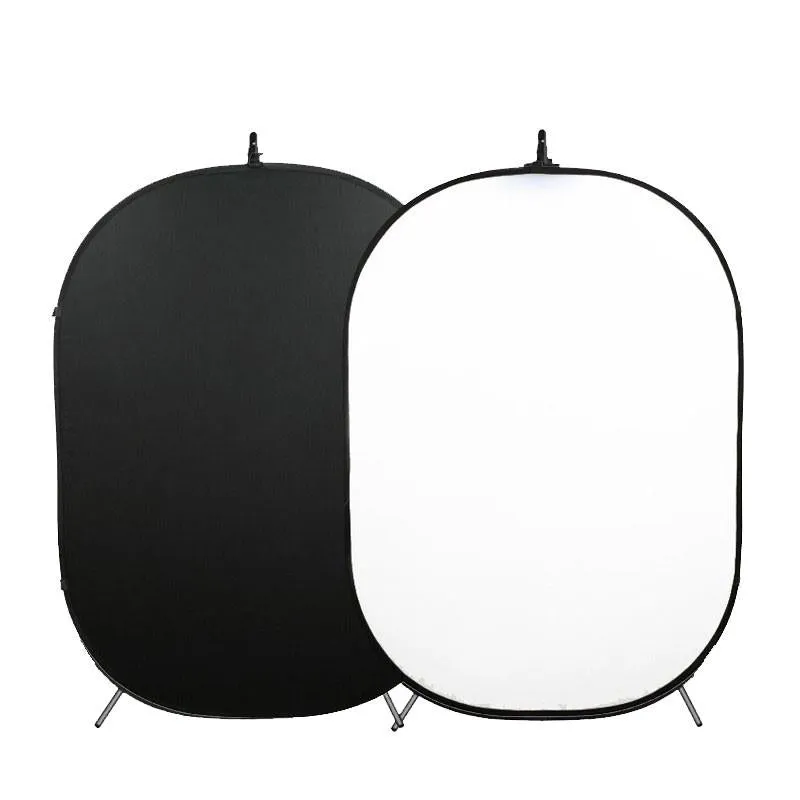 Portable 'Headshot Kit' with Double Illuminate Mate Softbox and Pop Up Backdrop - Bundle