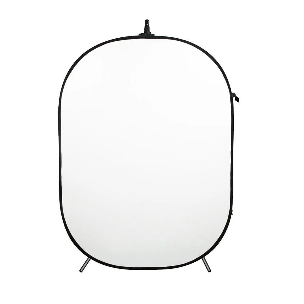 Portable 'Headshot Kit' with Double Illuminate Mate Softbox and Pop Up Backdrop - Bundle