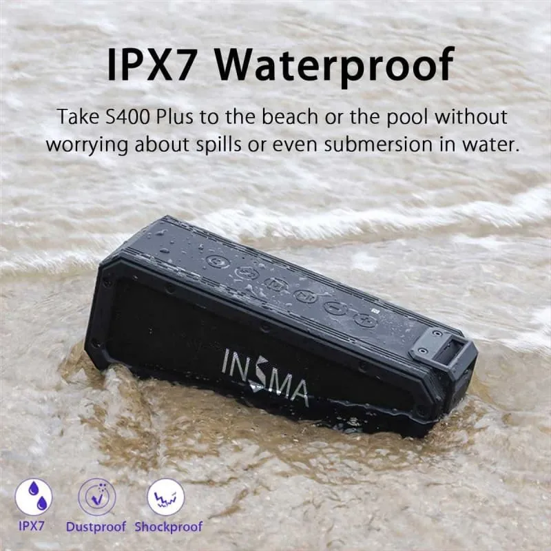 Portable IPX7 Waterproof Wireless Speaker