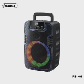 REMAX YUTRY SERIES HANDLED WIRELESS SPEAKER | RGB Lighting | 5.0 Bluetooth | 3 Hours Charging Time,