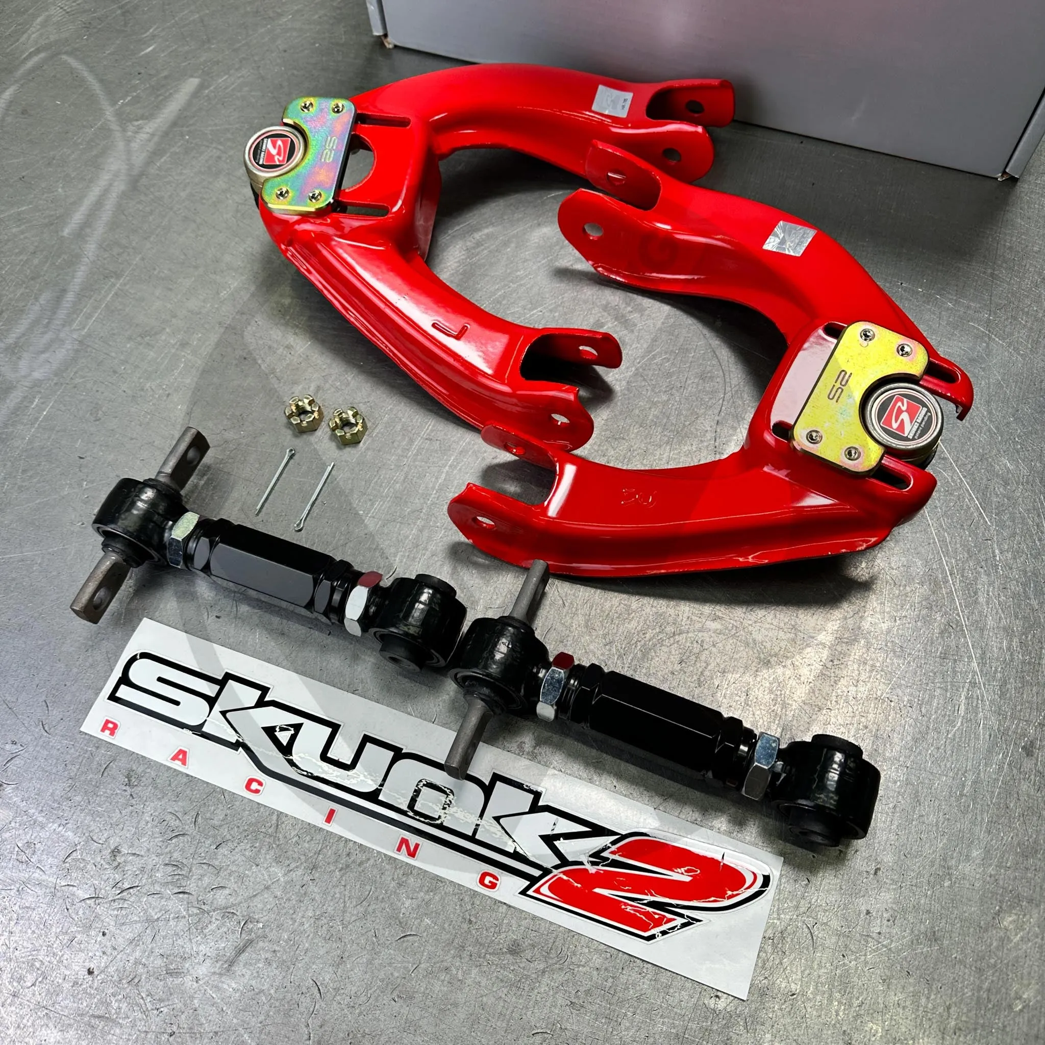 Skunk2 Pro Series FRONT & Rev REAR Camber Kit Combo 88-91 Honda Civic EF