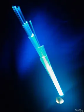 Southern Lights Vibrating Light Up Anal Probe - Sparkling Tail