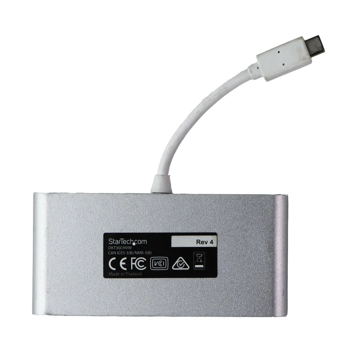 StarTech.com USB-C Multiport (RJ-45 / USB-A / VGA / HDMI) Adapter  - White