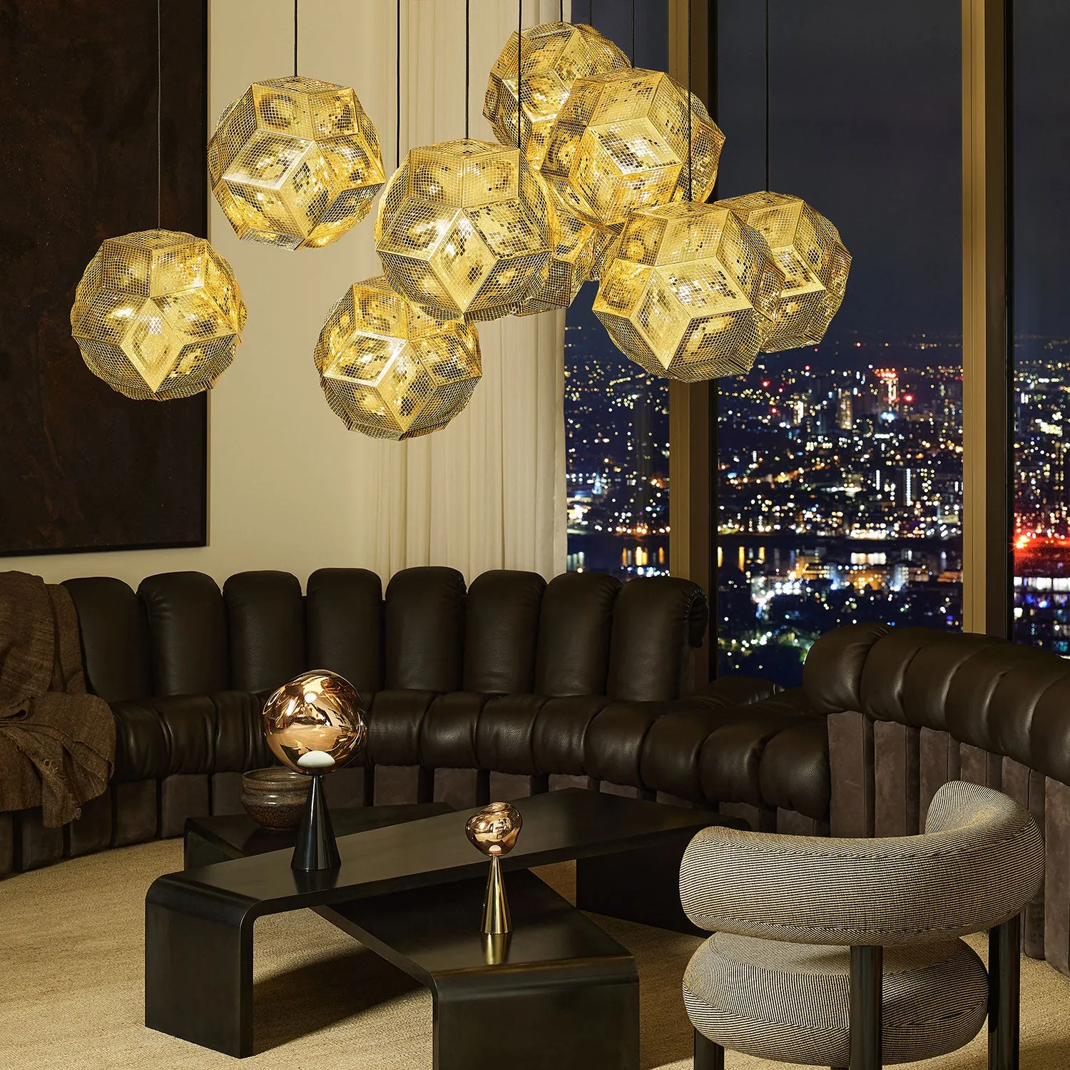 tom dixon | melt portable lamp | gold