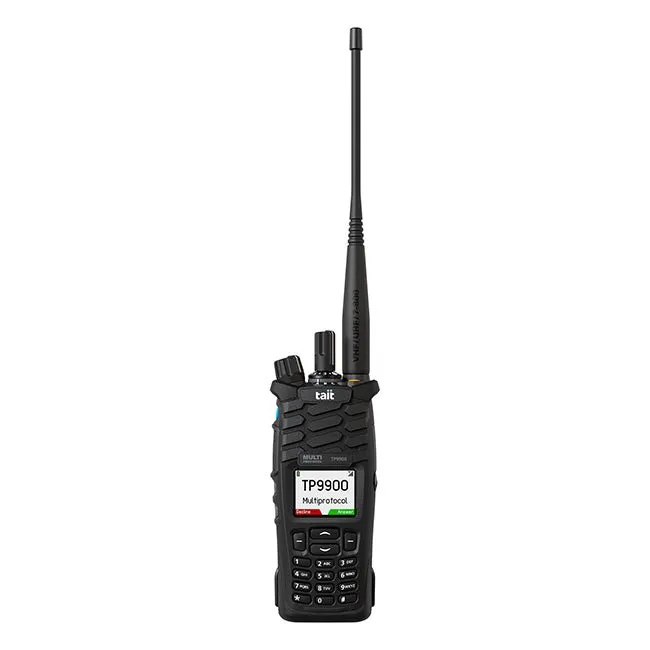 TP9900 Tait Multiprotocol Multiband P25 Portable Radio