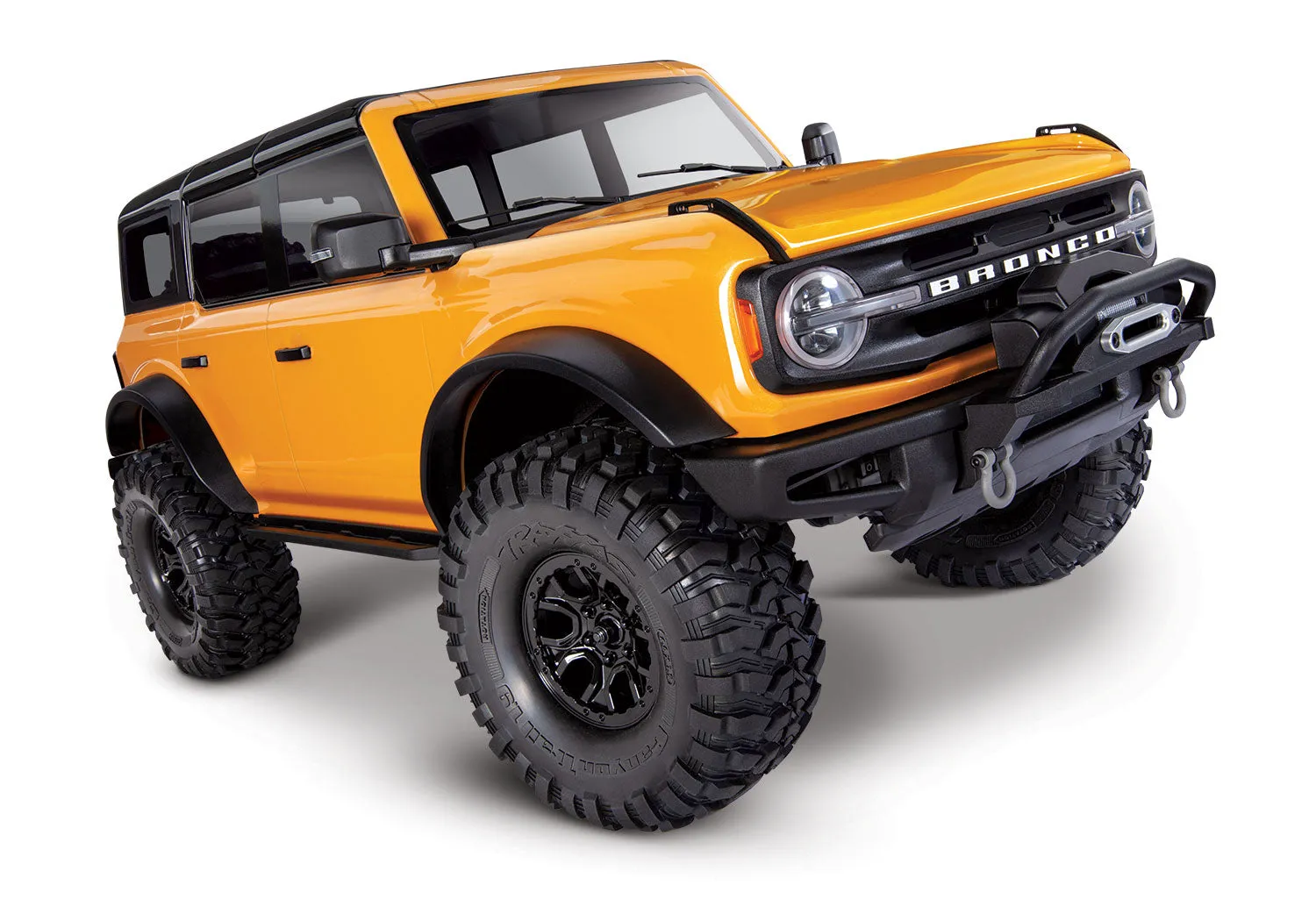 Traxxas TRX-4 1/10 Trail Crawler with 2021 Ford Bronco Body and TQi 2.4GHz Radio