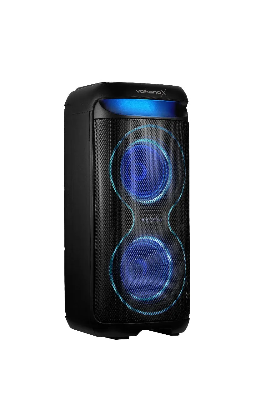 VolkanoX VXP200 Dual 6.5" Party Speaker  - Black