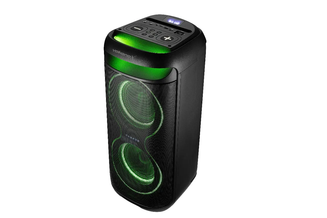 VolkanoX VXP200 Dual 6.5" Party Speaker  - Black