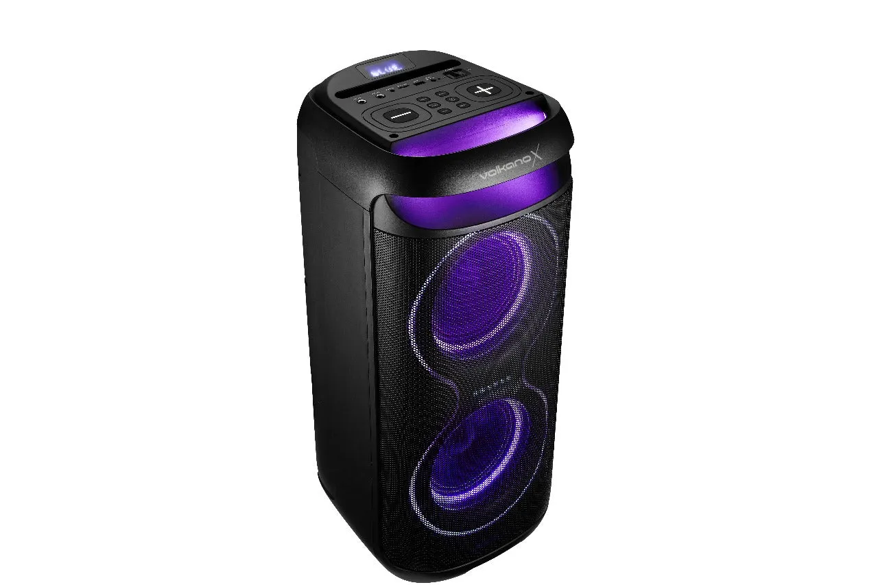 VolkanoX VXP200 Dual 6.5" Party Speaker  - Black