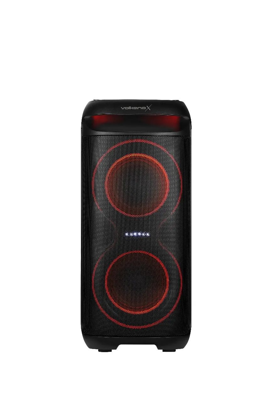 VolkanoX VXP200 Dual 6.5" Party Speaker  - Black