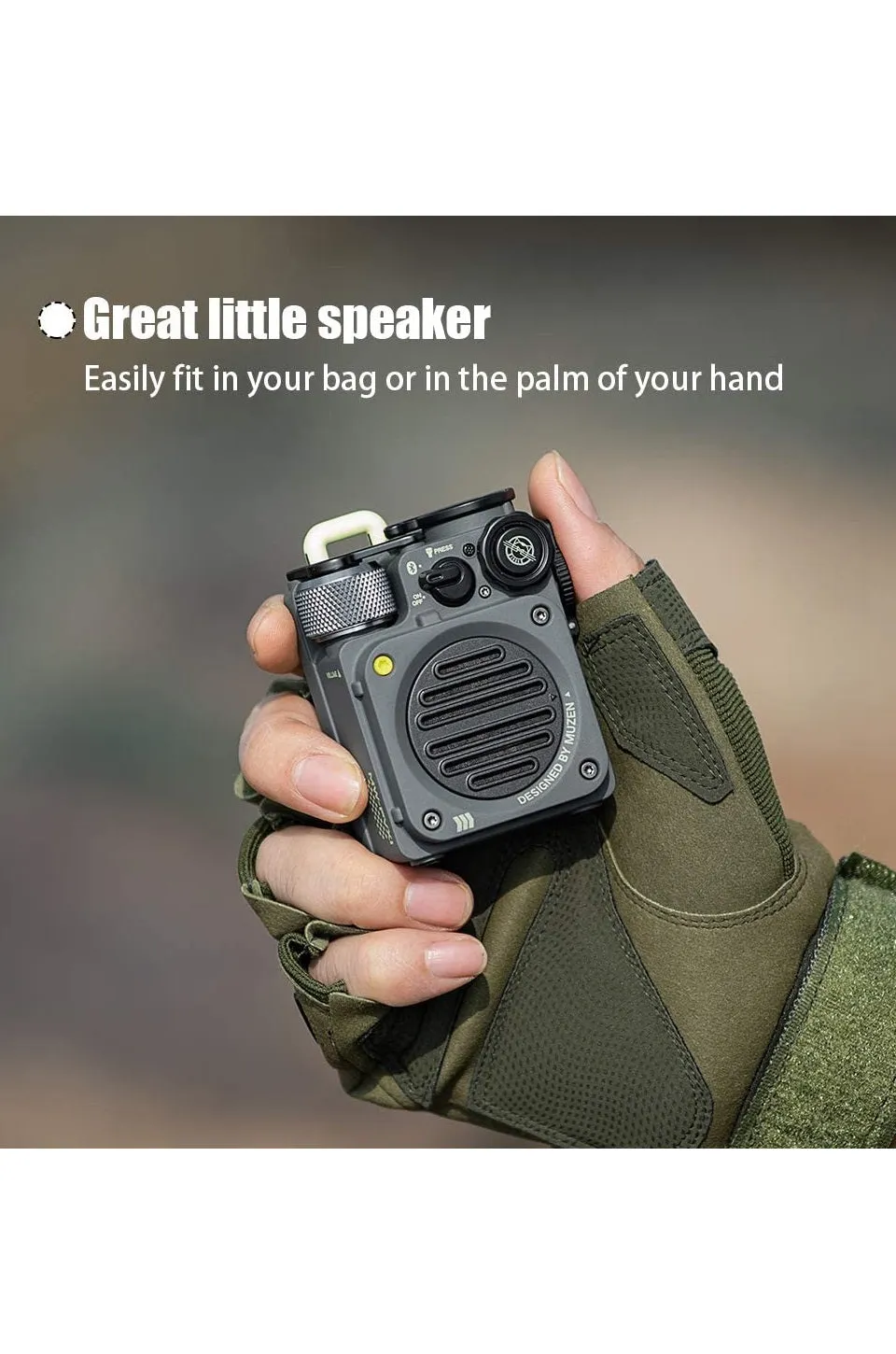 Wild Mini Green Speaker