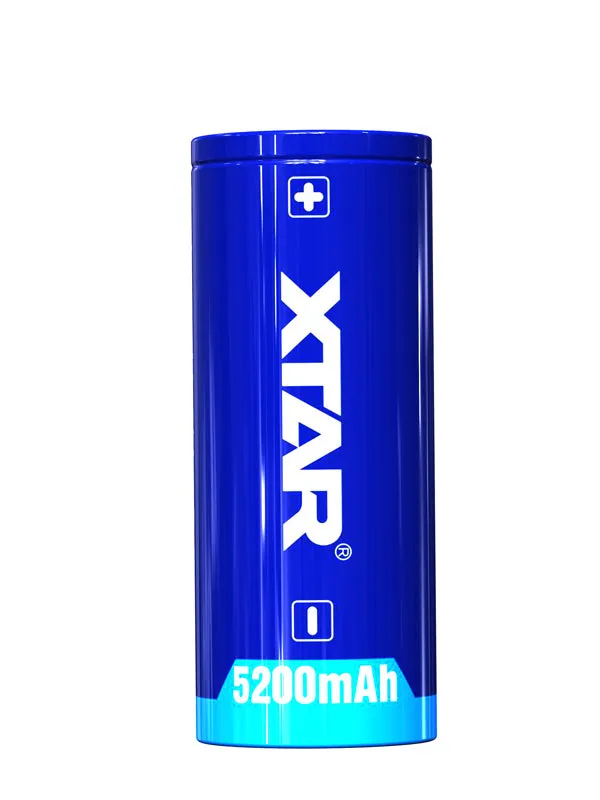 XTAR 26650 Rechargeable Li-ion Battery 5200mAh