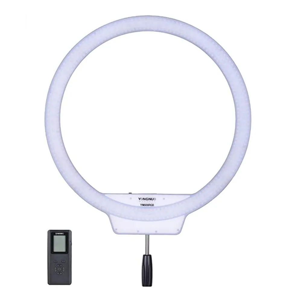 Yongnuo YN608 RGB LED 19.6" Video Ring Light (3200K-5500K)