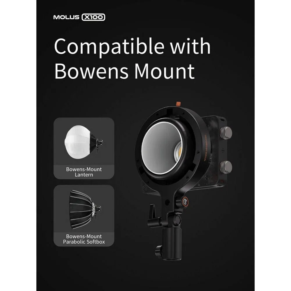 Zhiyun MOLUS X100 100W Bi-Colour Pocket COB Monolight (Pro Kit)